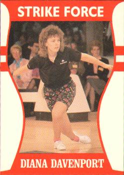 1991 Little Sun Ladies Pro Bowling Tour Strike Force #53 Diana Davenport Front